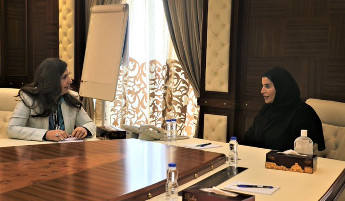Minister of Social Development and Family Meets UN Official